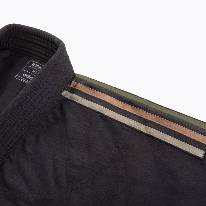 GI pentru jiu-jitsu brazilian adidas Response 2.0 negru 6