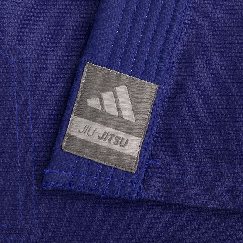 GI pentru jiu-jitsu brazilian adidas Challenge 2.0 albastru/grișu 9