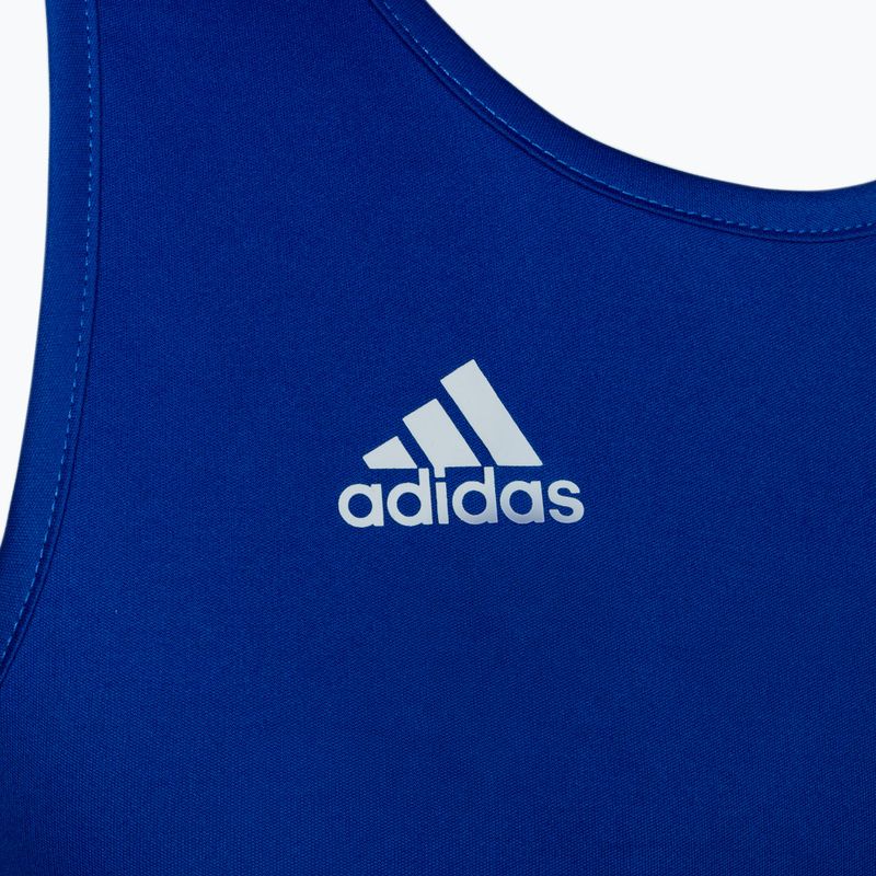 Maiou de antrenament adidas Boxing Top, albastru, ADIBTT02 3