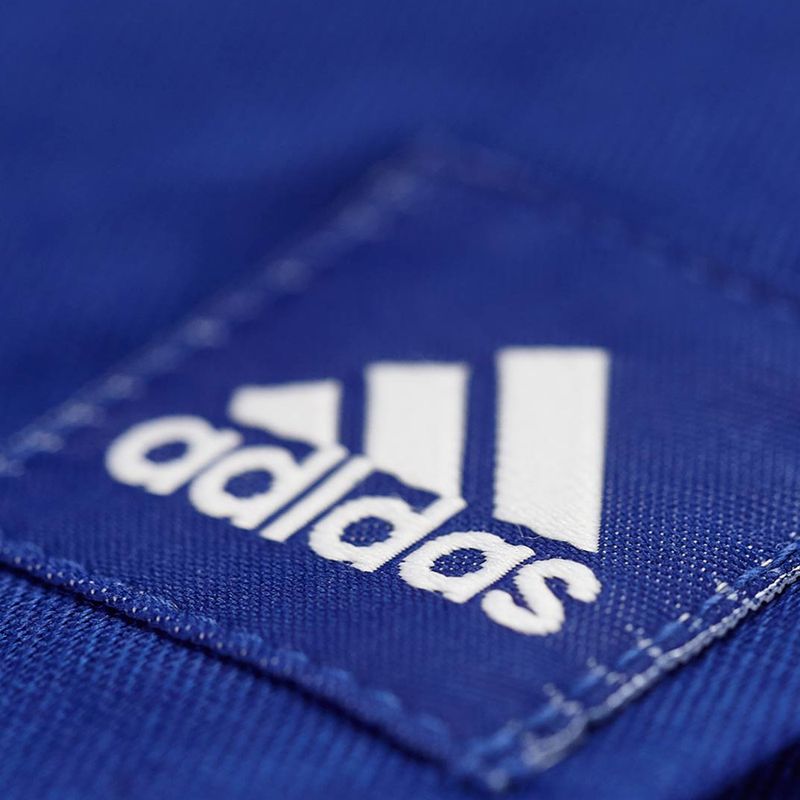 Costum de judo pentru copii adidas Club albastru J350BLUE 8