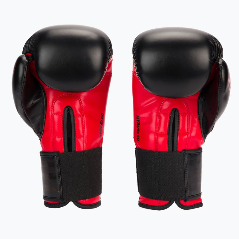 Mănuși de box adidas Hybrid 50, negru, ADIH50 4