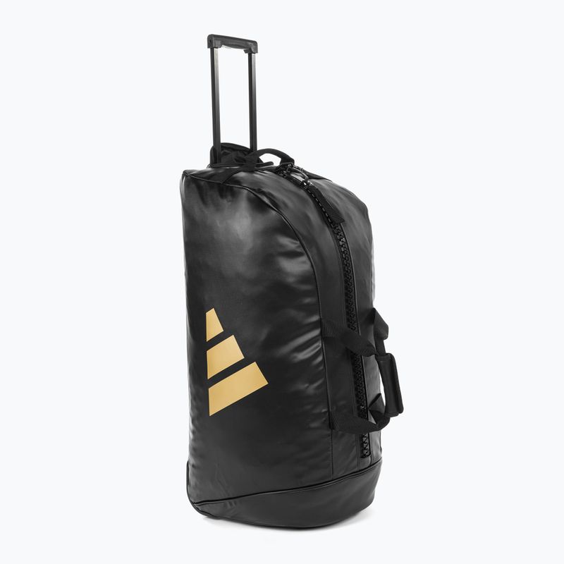 Geantă de călătorie adidas 120 l black/gold 2