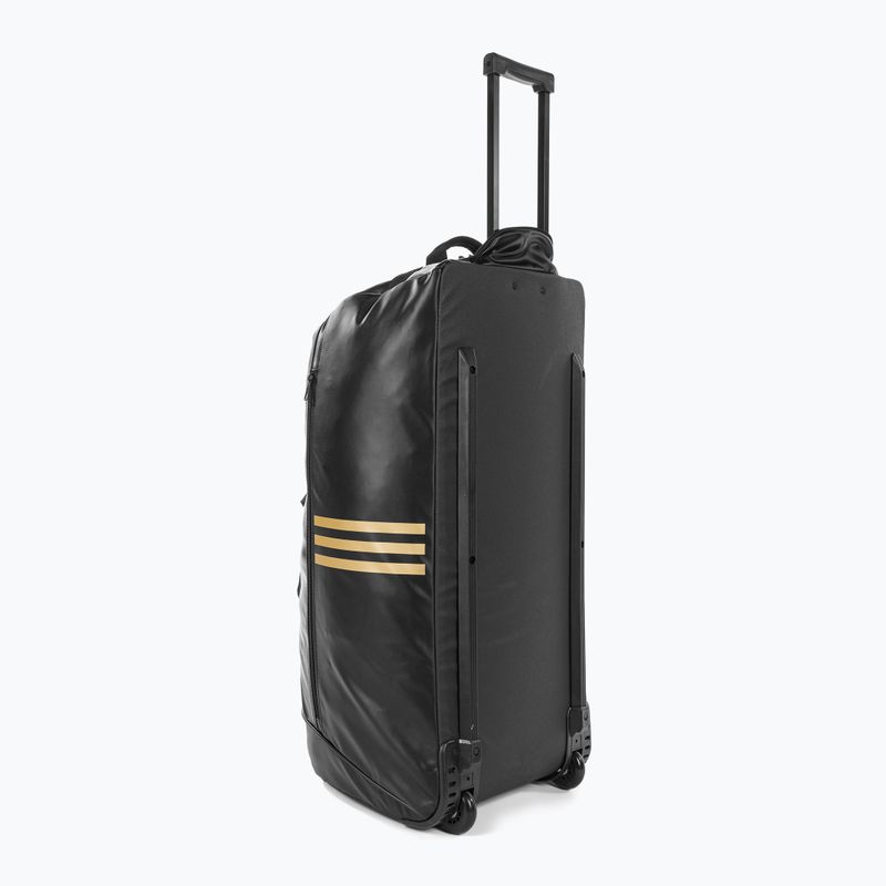 Geantă de călătorie adidas 120 l black/gold 3