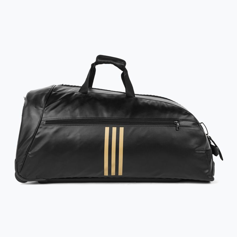 Geantă de călătorie adidas 120 l black/gold 4