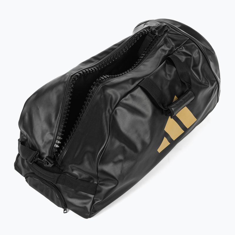 Geantă de călătorie adidas 120 l black/gold 6