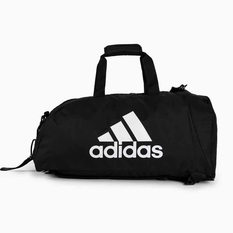 Geantă de antrenament adidas 2 în 1 Boxing neagră ADIACC052CS