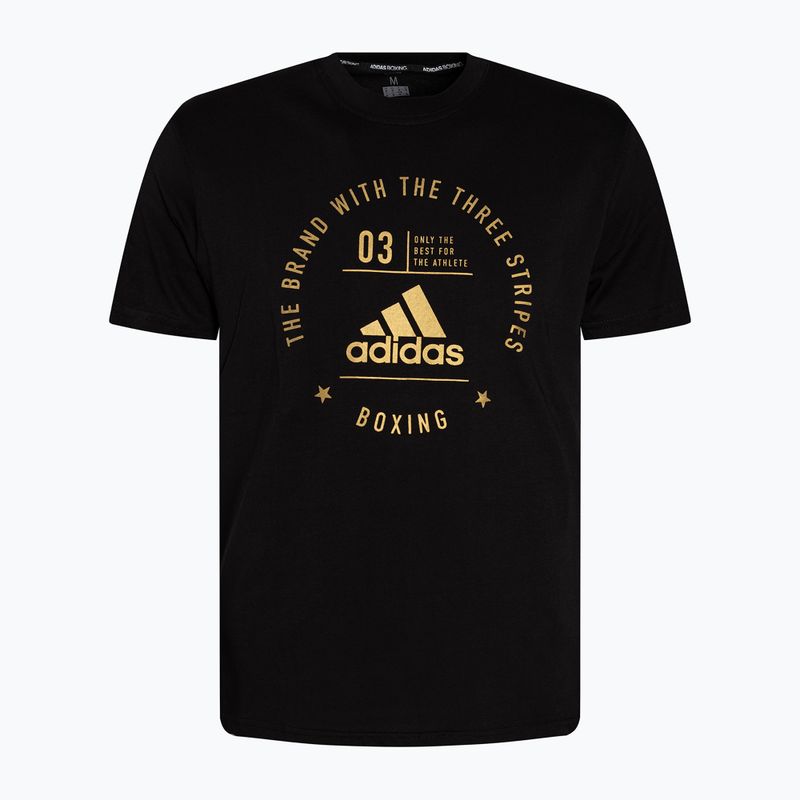 Tricou de antrenament adidas Boxing, negru, ADICL01B