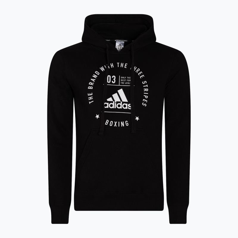 Hanorac de antrenament adidas Hoodie Boxing, negru, ADICL02B