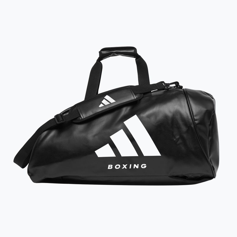 Geantă de antrenament adidas 2w1 Boxing S black/white