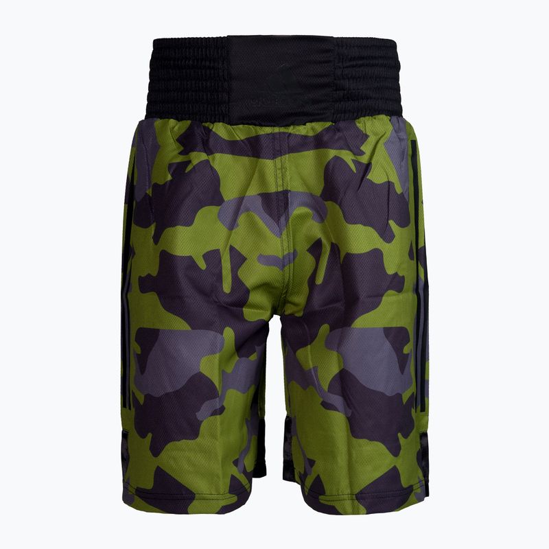 Pantaloni scurți de box adidas Multiboxing verde ADISMB03