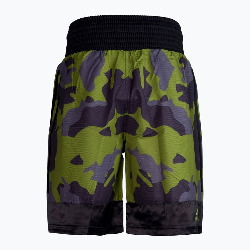 Pantaloni scurți de box adidas Multiboxing verde ADISMB03 2