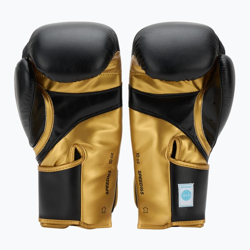 Mănuși de box adidas Wako black/gold 3