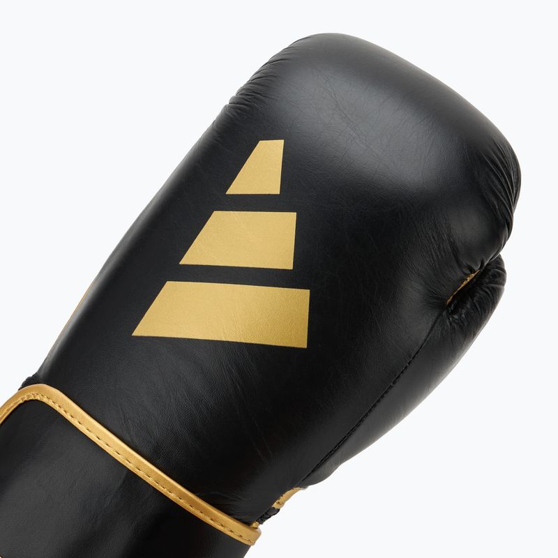 Mănuși de box adidas Wako black/gold 5