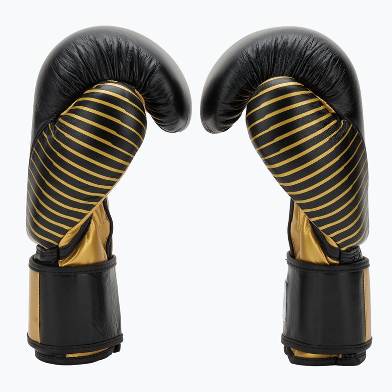 Mănuși de box adidas Wako ADIKBWKF200 black/gold 4
