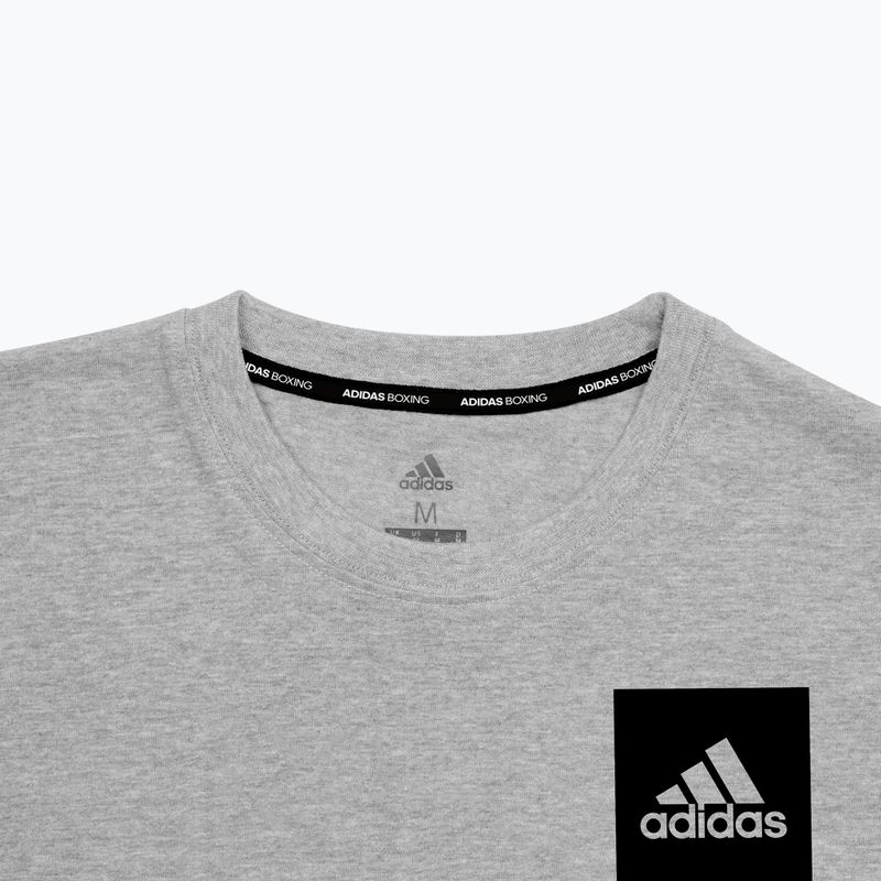 Tricou pentru bărbați adidas Boxing grey/black 3