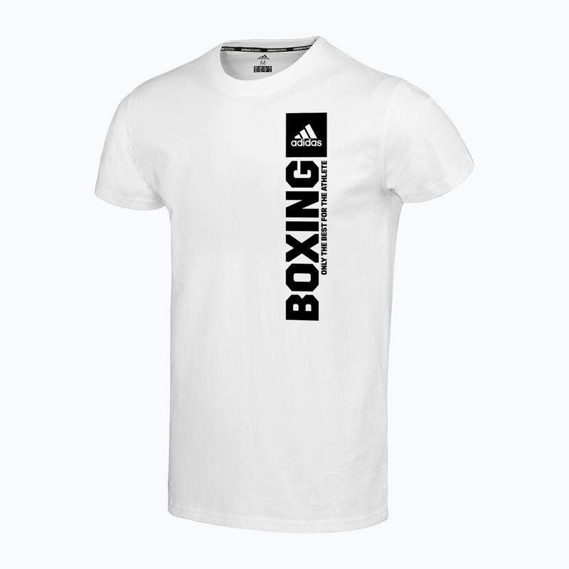Tricoul adidas Boxing pentru bărbați, alb/negru