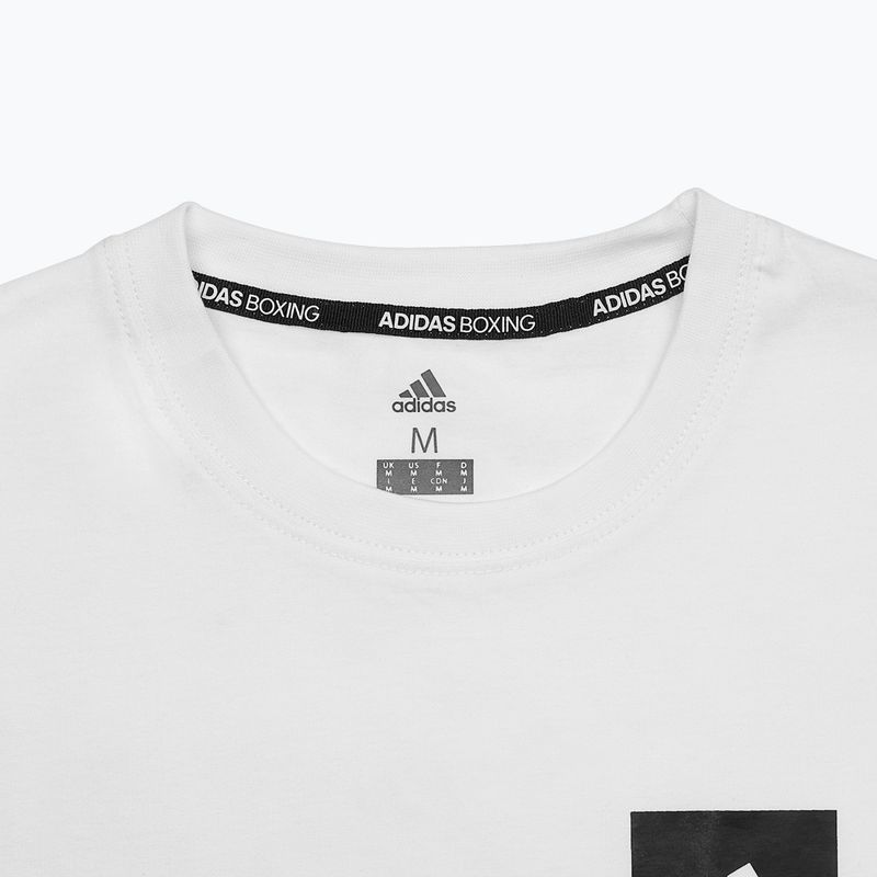 Tricoul adidas Boxing pentru bărbați, alb/negru 3