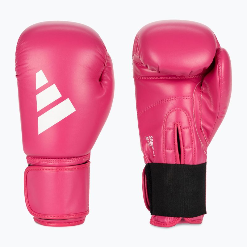 Mănuși de box adidas Speed 50 pink/white