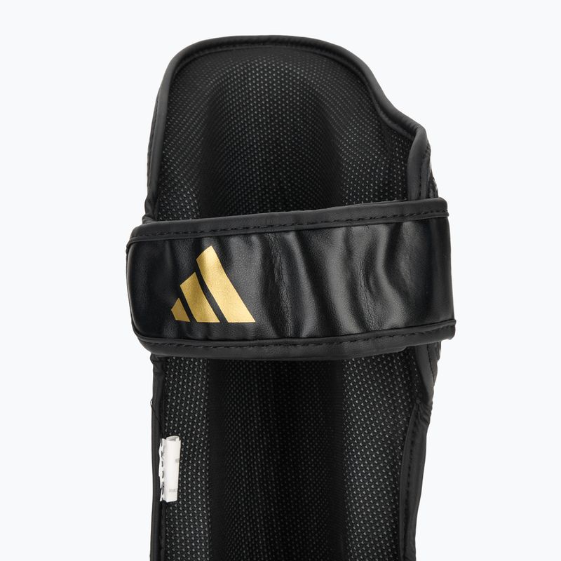 Apărători de tibii și picioare adidas Pro black/gold 7