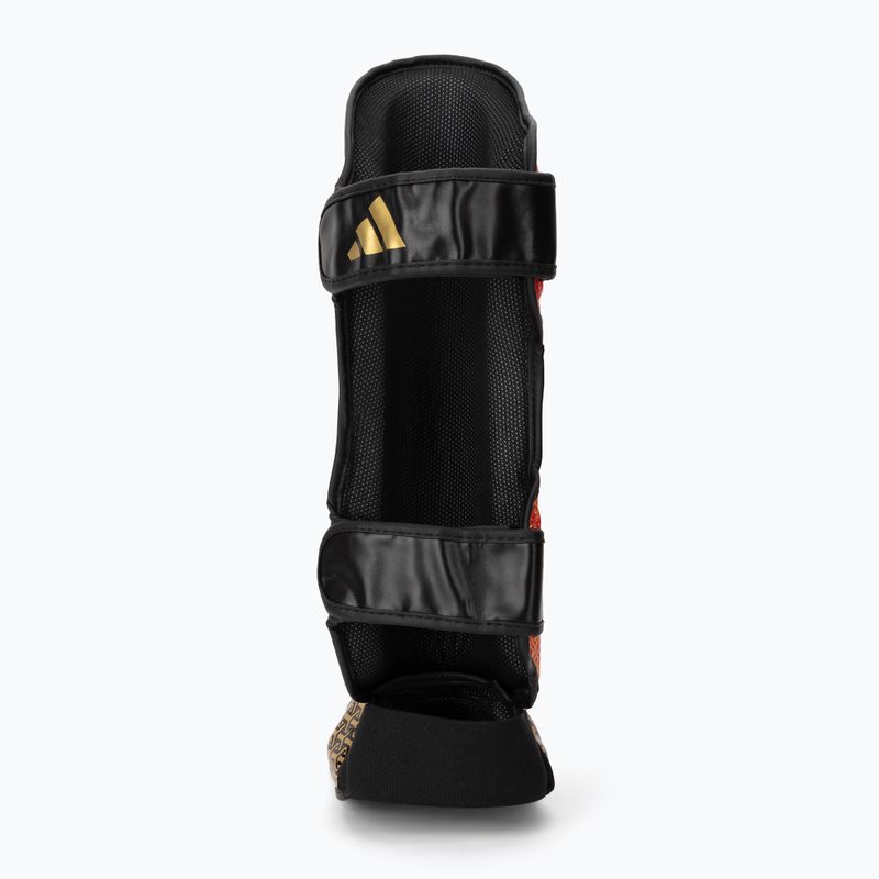 Apărători de tibii și picioare adidas Pro red/gold 4
