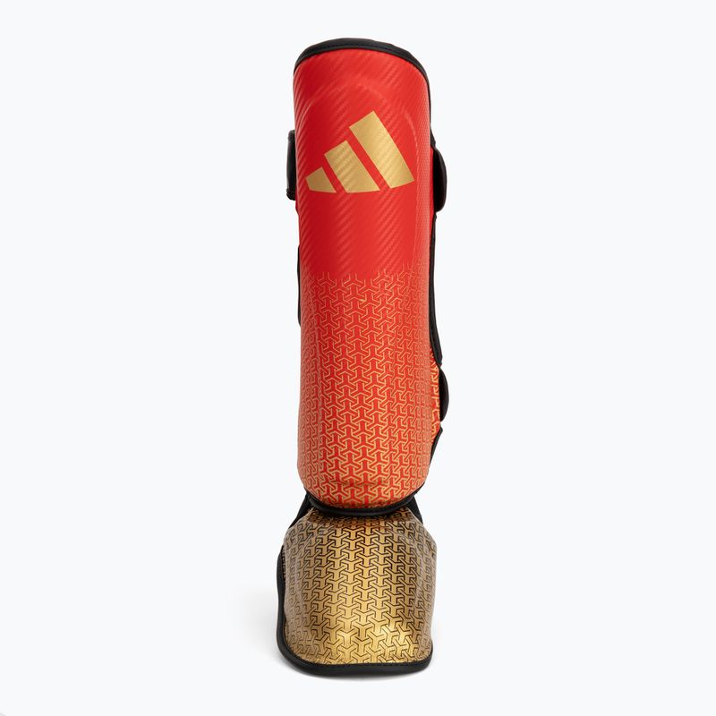 Apărători de tibii și picioare adidas Pro red/gold 5