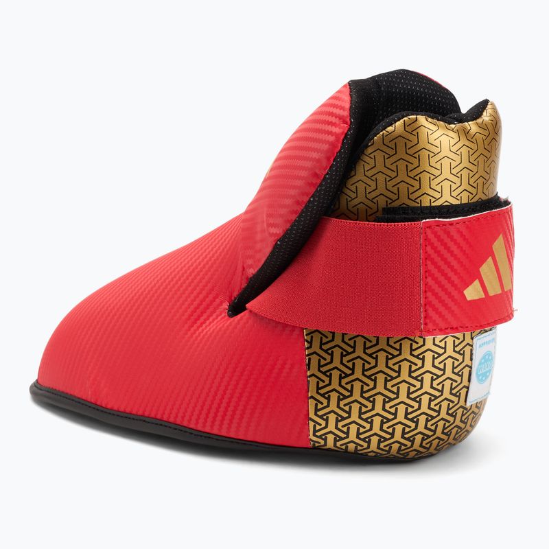 Apărători picioare adidas Pro red/gold 3