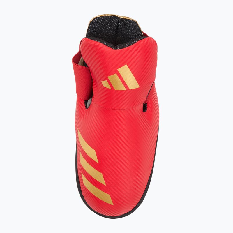 Apărători picioare adidas Pro red/gold 5