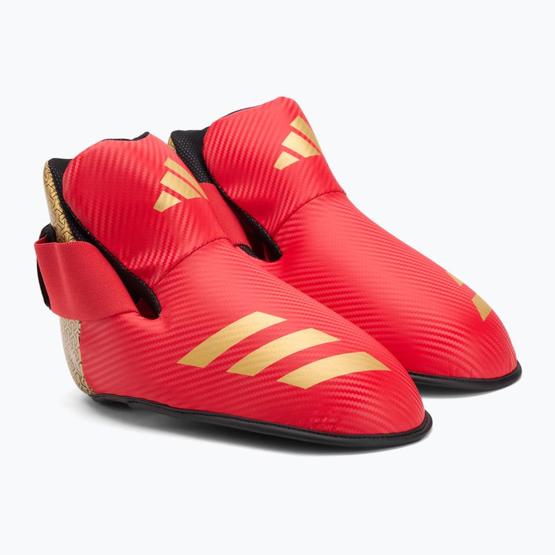 Apărători picioare adidas Pro red/gold 8