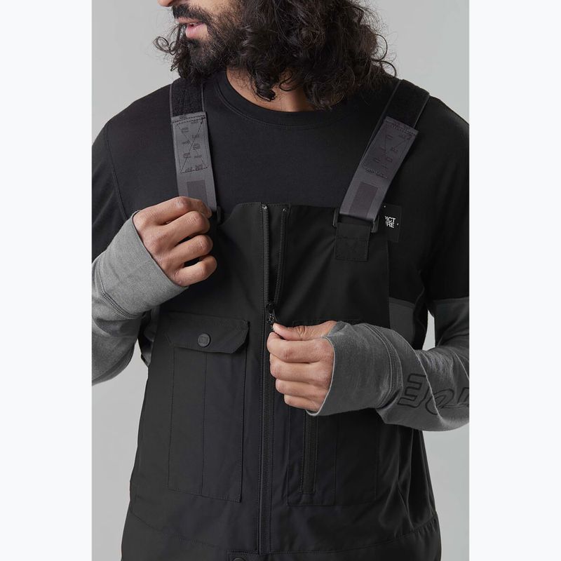 Imagine Testy Bib pantaloni de schi pentru bărbați 10/10 negru MPT124 4