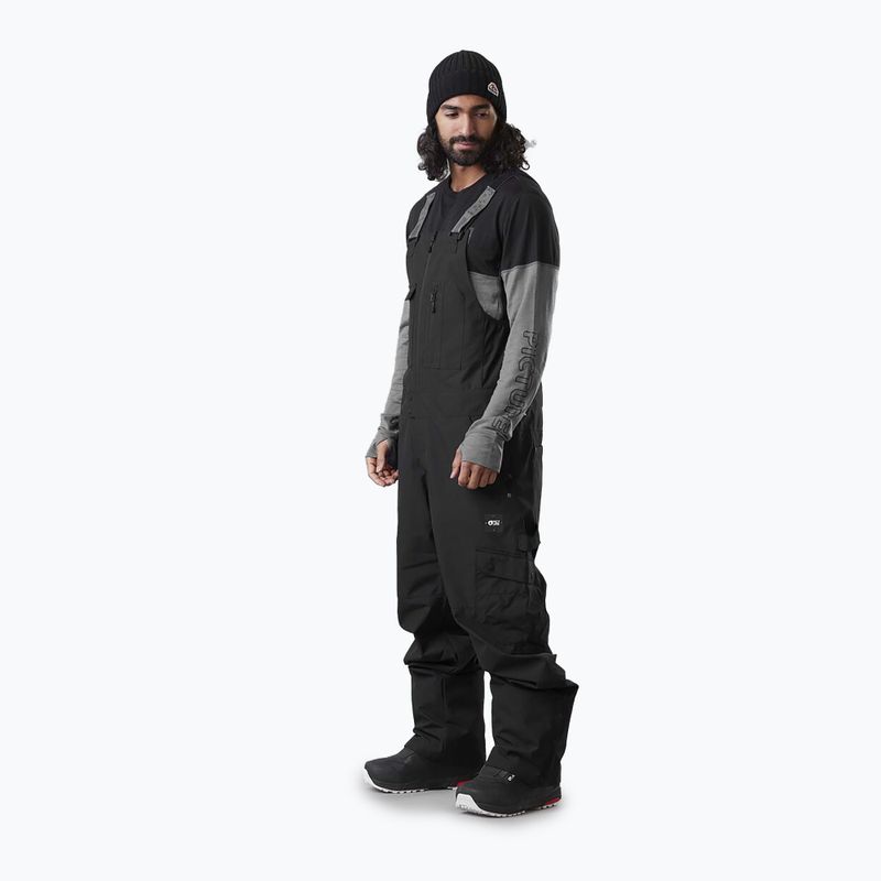 Imagine Testy Bib pantaloni de schi pentru bărbați 10/10 negru MPT124 2
