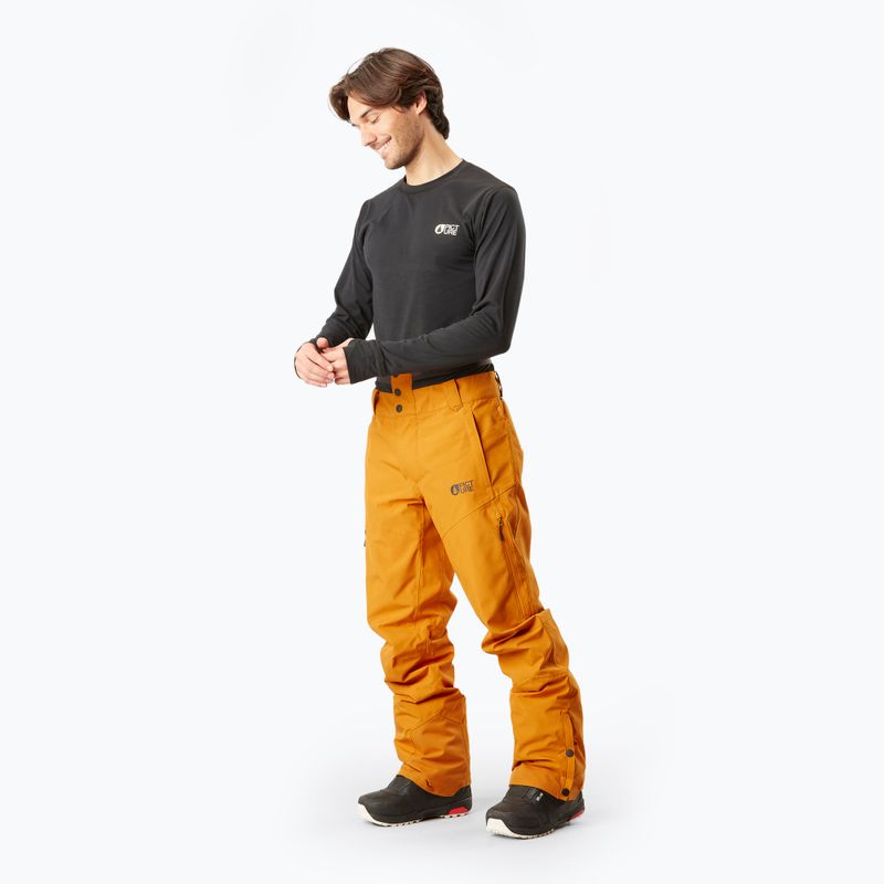 Pantaloni de schi Picture Object 20/20 camel pentru bărbați Picture Object 20/20 camel 2