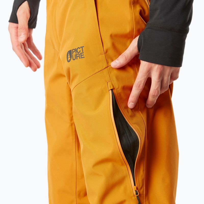 Pantaloni de schi Picture Object 20/20 camel pentru bărbați Picture Object 20/20 camel 6