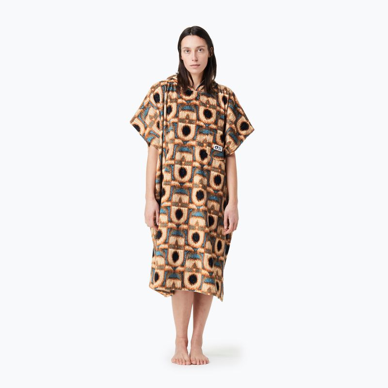 Imagine Landsom tiki tiki print poncho 6