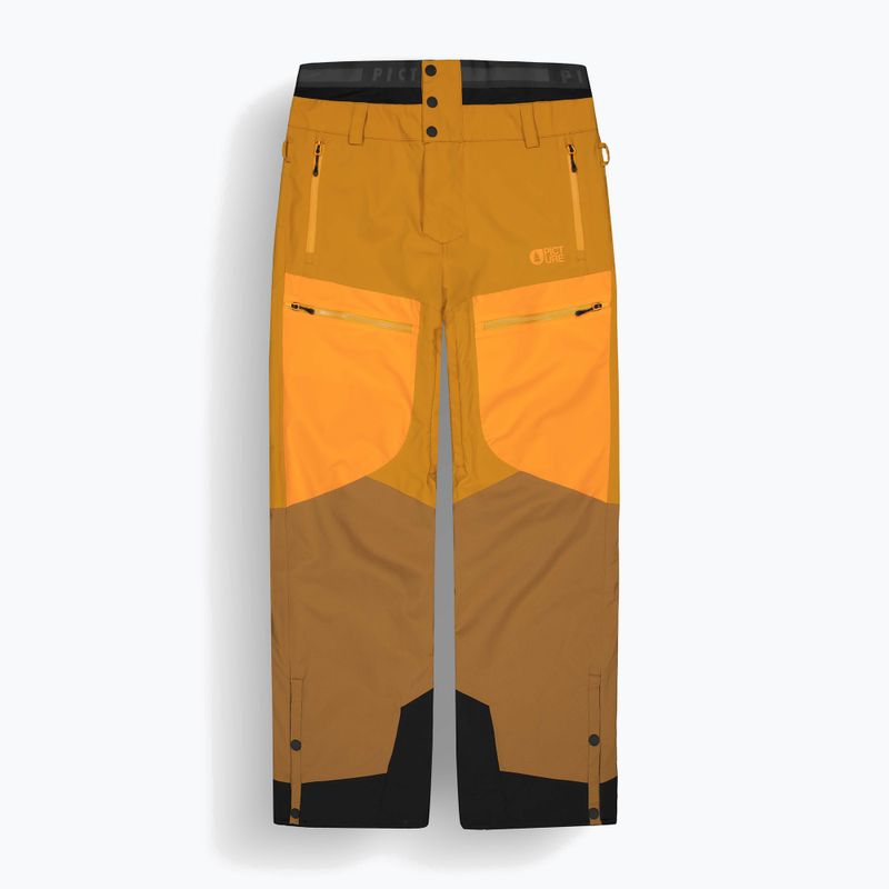 Pantaloni de schi pentru bărbați Picture Naikoon honey / carrot / chocolate 8