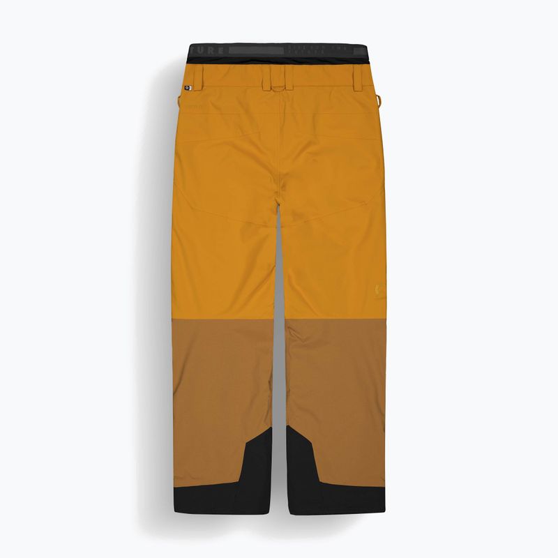 Pantaloni de schi pentru bărbați Picture Naikoon honey / carrot / chocolate 9