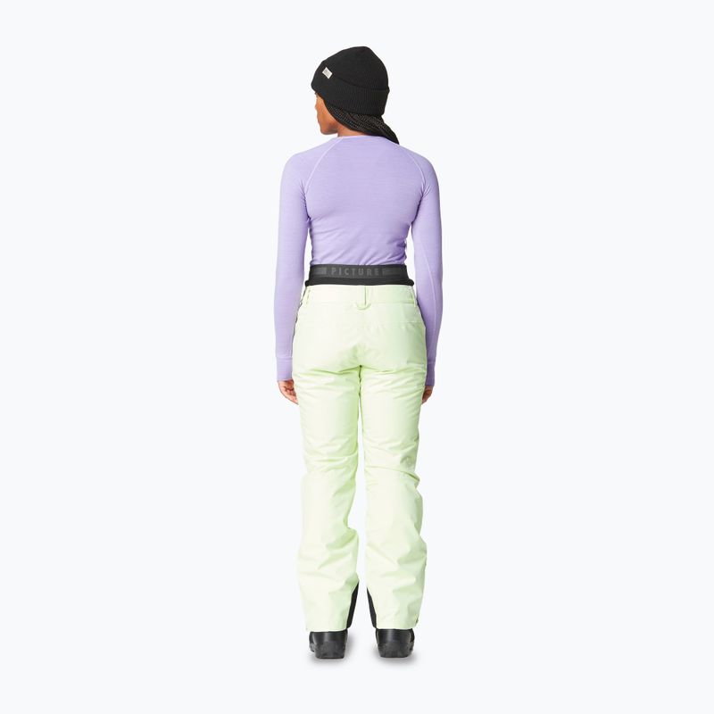 Pantaloni de schi pentru femei Picture Exa lime cream 3