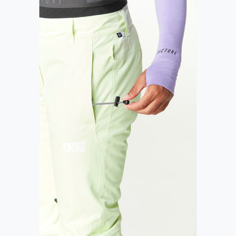 Pantaloni de schi pentru femei Picture Exa lime cream 5