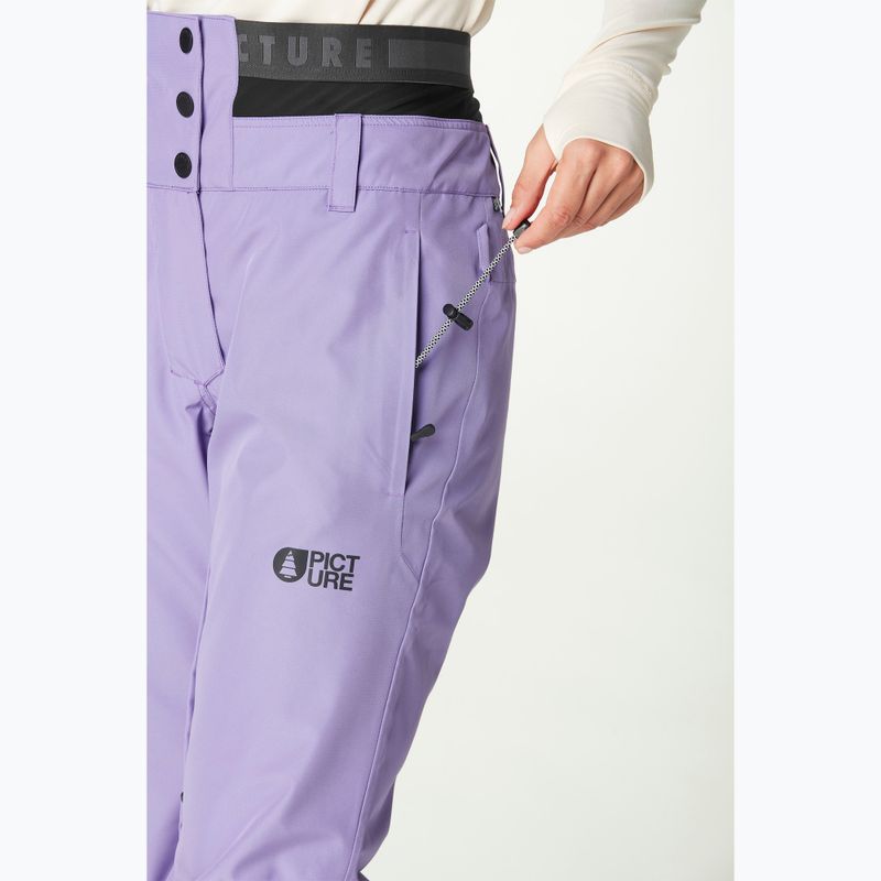 Pantaloni de schi pentru femei Picture Exa paisley purple 5