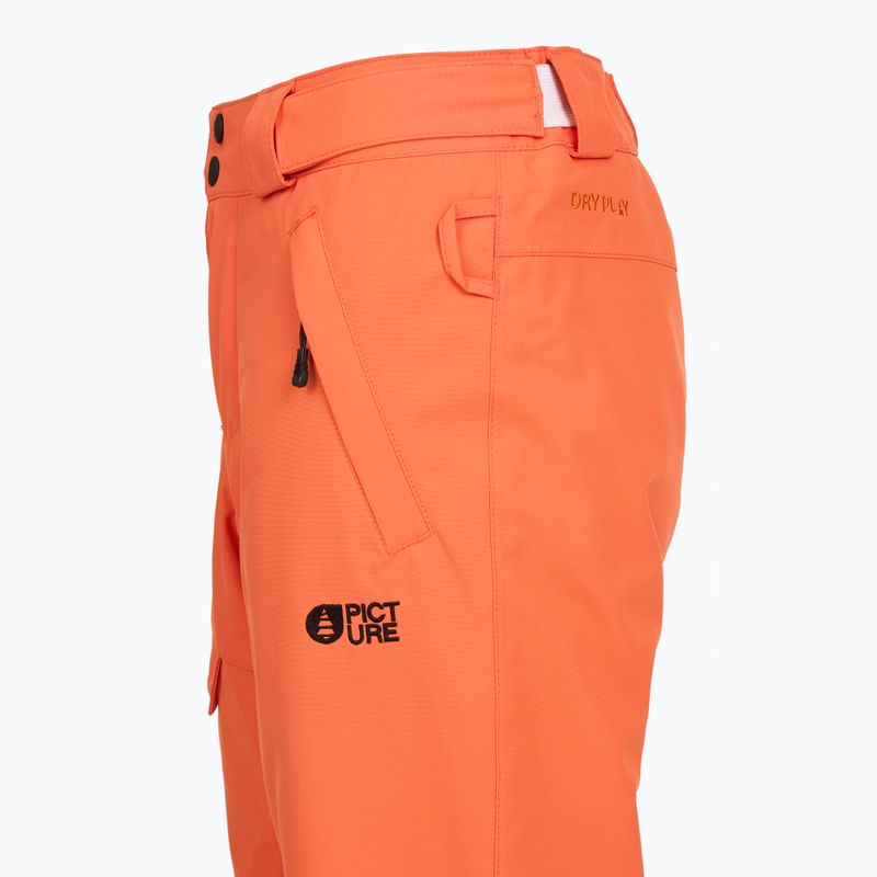 Pantaloni de schi pentru copii Picture Time 10/10 neon flare 4