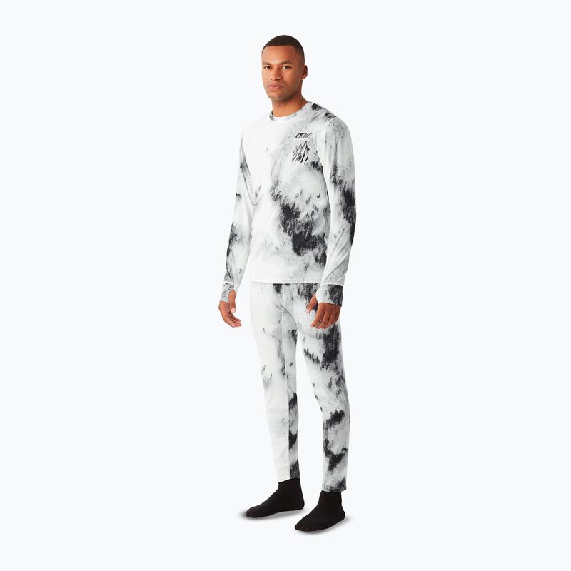 Pantaloni termoactivi pentru bărbați Picture Lhotse Printed snowy pine print 4