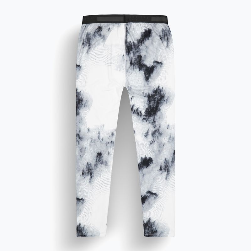 Pantaloni termoactivi pentru bărbați Picture Lhotse Printed snowy pine print 7