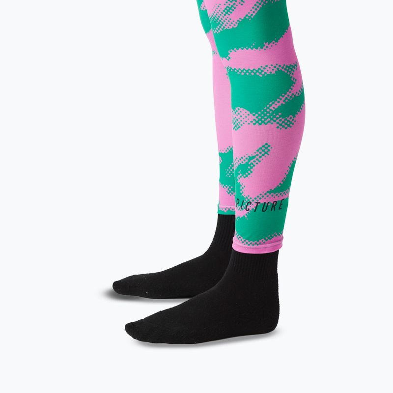 Colanți termoactivi pentru femei Picture Milita Printed retro bliss print 4