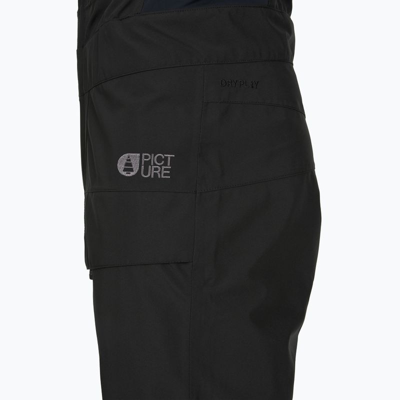 Pantaloni de schi pentru bărbați Picture Testy BIB 10/10 black 12