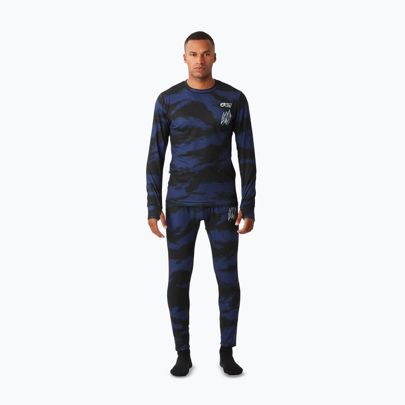 Bluză termică pentru bărbați Picture Lhotse Printed retro fusion print 2