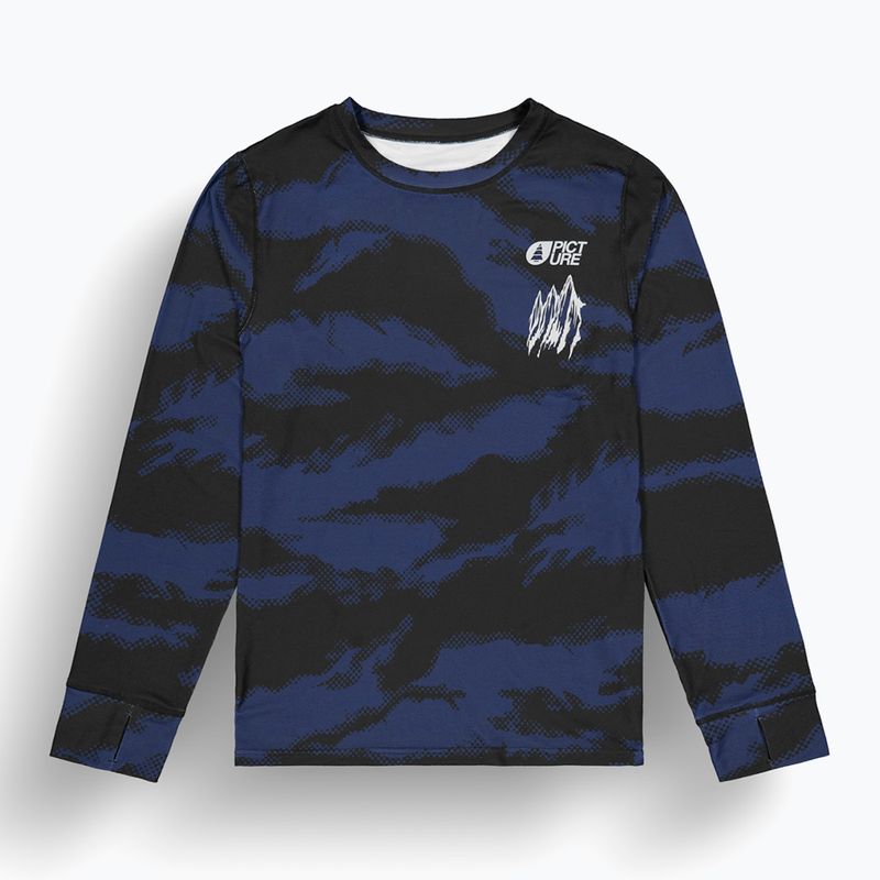 Bluză termică pentru bărbați Picture Lhotse Printed retro fusion print 5