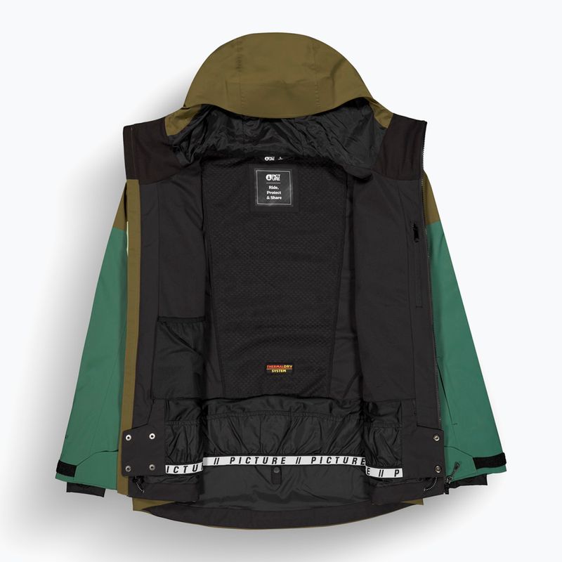 Geacă de schi pentru bărbați Picture Naikoon 20/20 reseda green 14