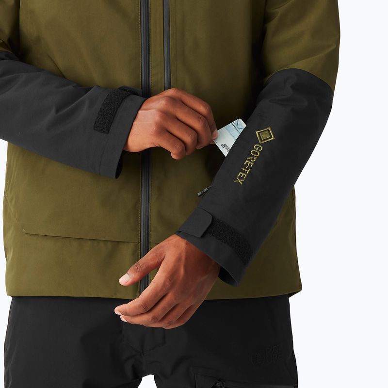 Geacă de schi pentru bărbați Picture Merepi Gore-Tex tobacco 12