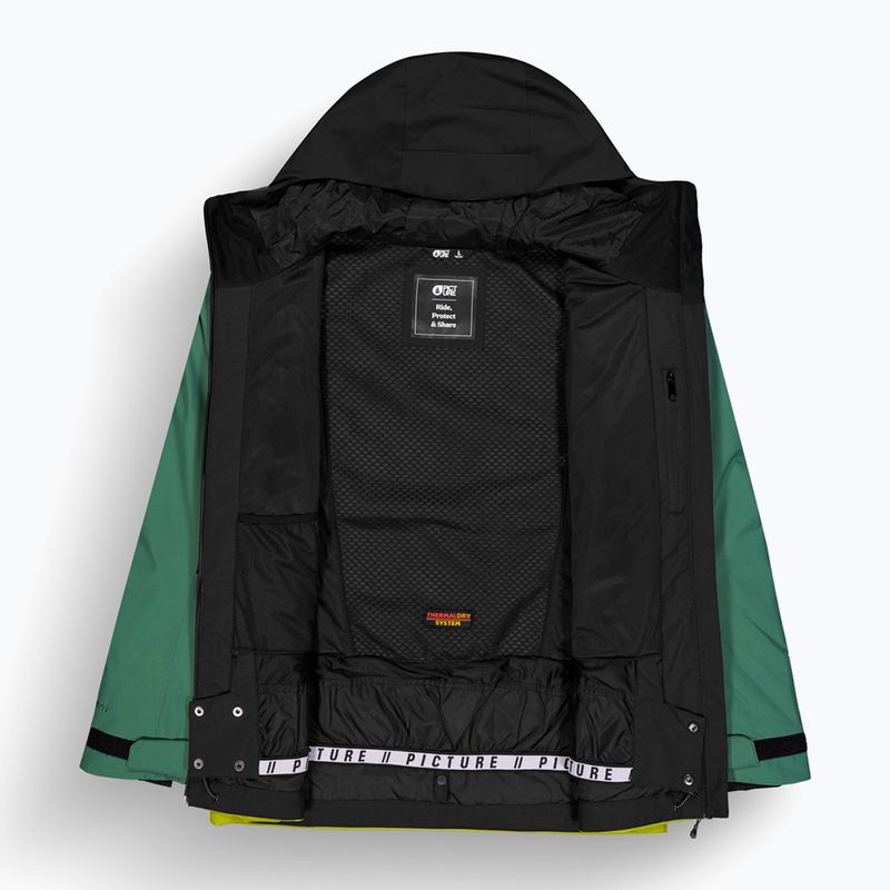 Geacă de schi pentru bărbați Picture Object smoke pine black 14