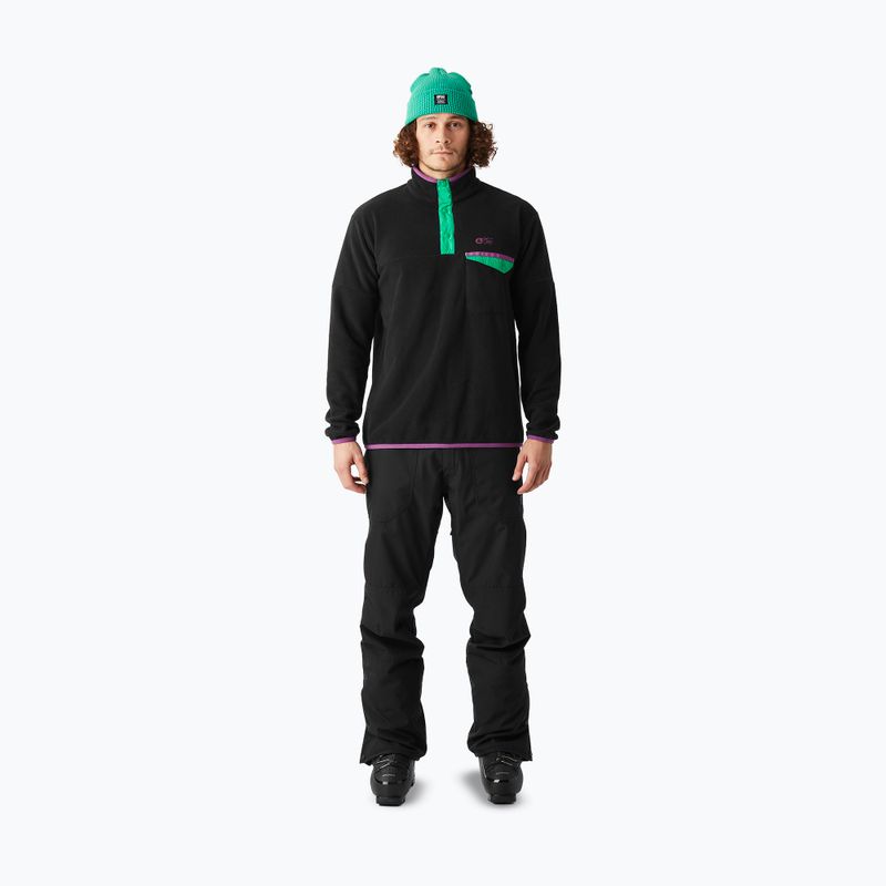 Bluză fleece de schi pentru bărbați Picture Arcca 1/4 Zip black 2