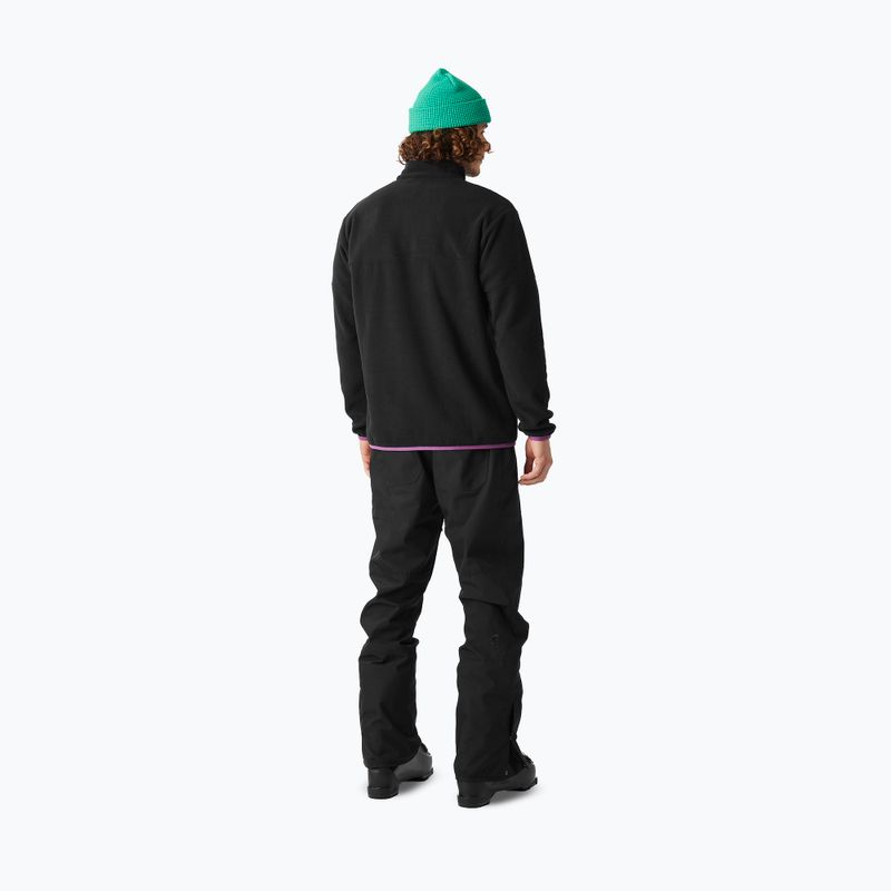 Bluză fleece de schi pentru bărbați Picture Arcca 1/4 Zip black 3